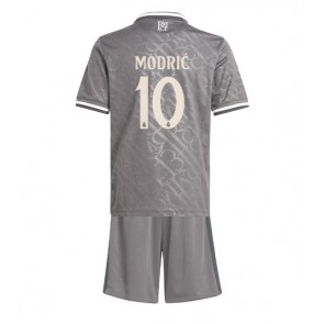 Real Madrid Luka Modric #10 Tredje Kläder Barn 2024-25 Kortärmad (+ Korta byxor)